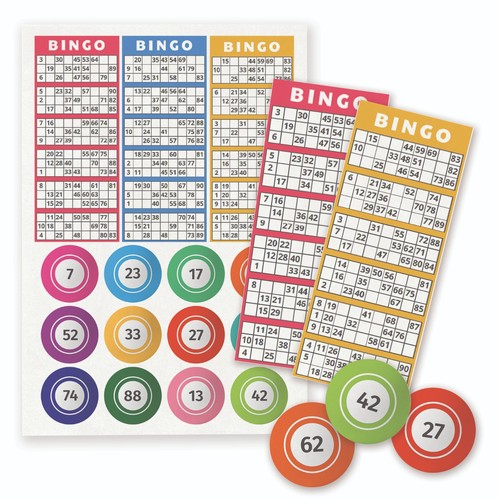 Edible wafer fake bingo - edible,