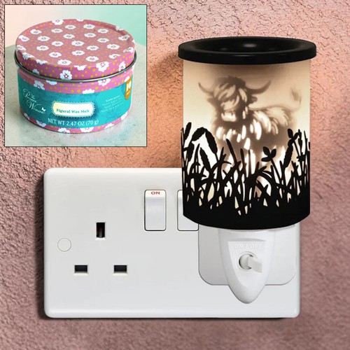 Highland cow plug - cow,