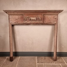 A 19th Century Carved Fire
