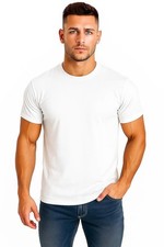 6 Pack And 3 Plain Mens T-Shirts Plain 100% Cotton Short Sleeve T-shirt Tee Top