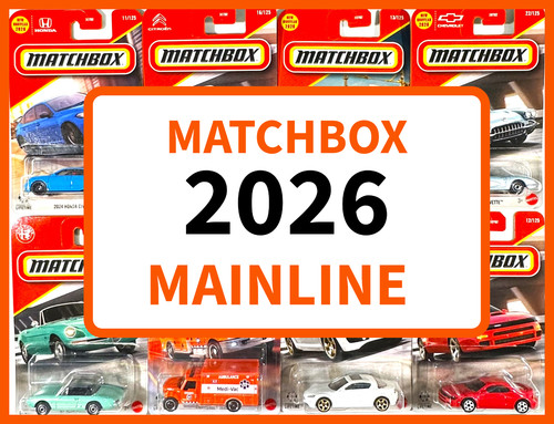 Matchbox 2026 mainline - matchbox, u