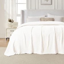 100% Cotton Muslin Throw