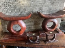 Antique Pair Of  Wooden