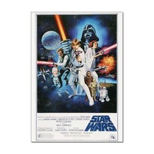 Star Wars - A Last Hope Retro Movie Poster 2 | Official Art Print A3 A4