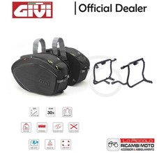 Tmt6407 + Ea101 Givi Pair Side Bags + Brackets Triumph Bonneville T100 2020