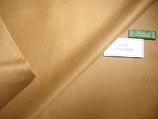 100% CASHMERE JACKETING COATING FABRIC Caramel MADE IN ITALY BY Bellaroba 1.0 m.