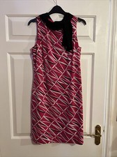 Principles Ben De Lisi Shift Dress 12 Debenhams Ladies Pink Black White Pretty