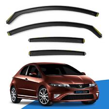 HONDA CIVIC MK8 2006-2012 5 Door Hatchback Wind Deflectors 4pc Edgevisors