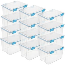 Sterilite 54-Qt Clear Plastic
