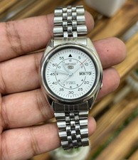 Seiko 5 Automatic White