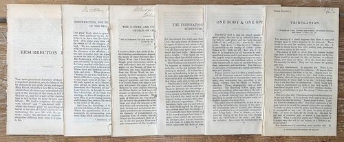 Late 19th group of six - late, 'a