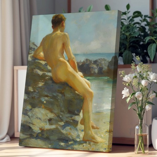 Henry scott tuke beach - tuke,
