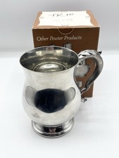 Pewter 1 Pint Tankard Georgian
