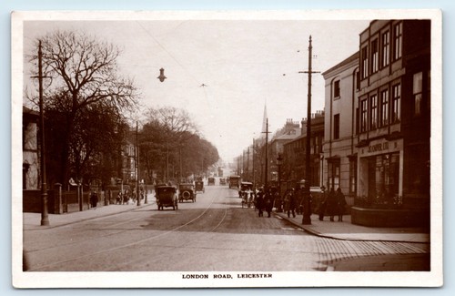 Postcard leicester london road - postcard,