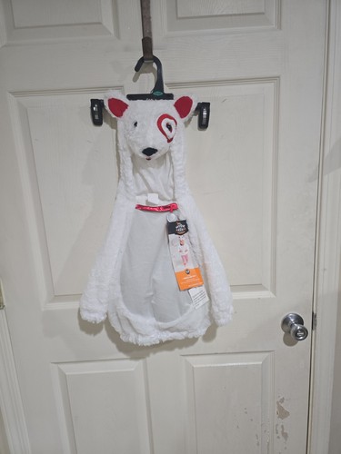New bullseye white target dog - bullseye,