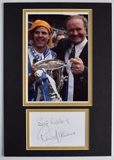 Ron Atkinson Signed Autograph A4 photo display Sheffield Wednesday Football COA