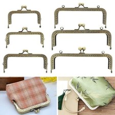 Vintage Purse Frame Kiss Clasp Bag Hardware Bag Kiss Clasp Lock DIY Craft