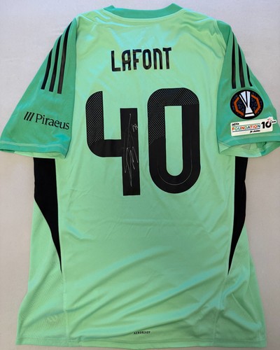 Matchworn shirt panathinaikos - matchworn,