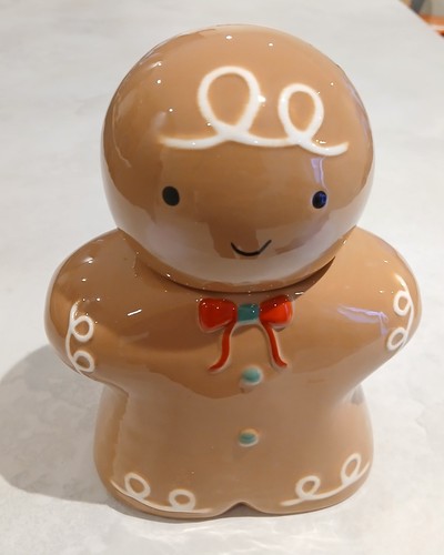 Gingerbread man ceramic - gingerbread, cookie