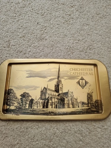 Vintage gold coloured tin tea - vintage,