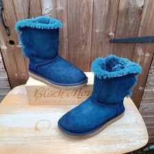 UGG Women Blue Sheepskin &