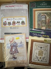 CROSS STITCH BUNDLE x 4 UNUSED