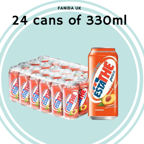 Estathe iced peach tea - iced, tea,