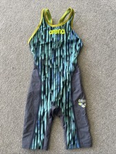 Arena Womens Carbon Ultra Ltd Edition Kneesuit - Blue Size 26