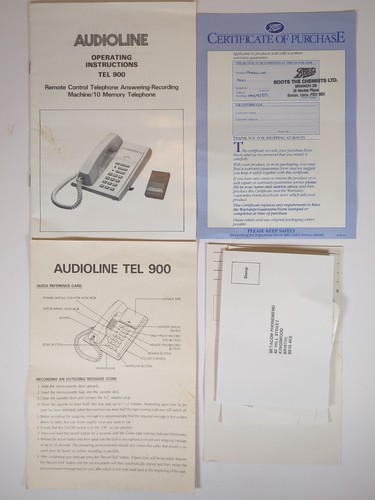 Vintage audioline telephone - vintage,