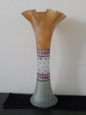 Beautiful Handmade Signed Murano Glass Vase