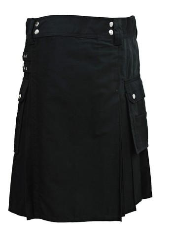 Alternative utility kilt black - alternative,