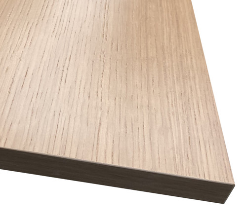 Veneered oak shaker panelled - oak,