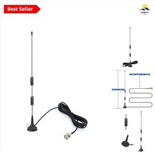 Compact 3m BNC Male Antenna