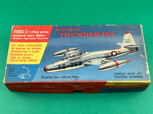 Frog republic thunderjet - frog, 1/72