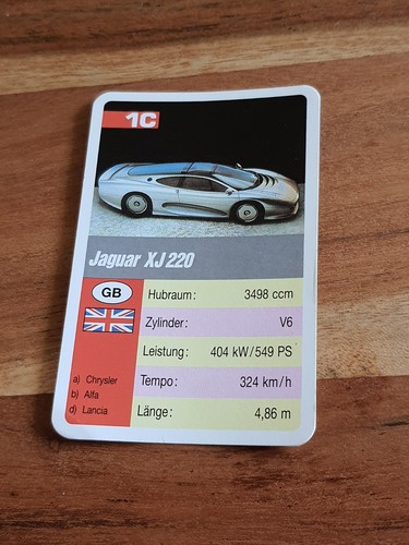 Jaguar 220 super trump - super, fx