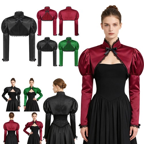 Women victorian gothic bolero - victorian,