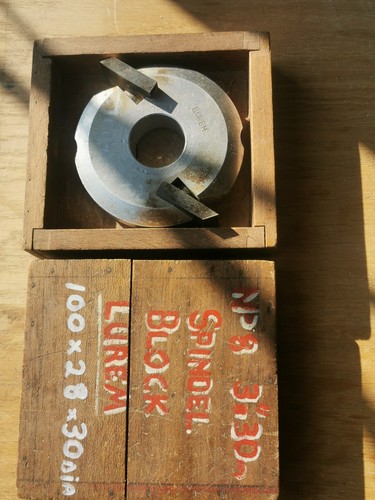 Spindle moulder rebate block - spindle,