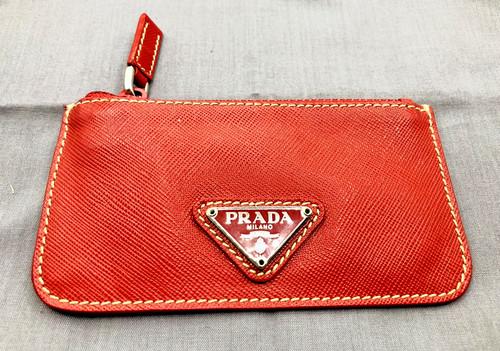 Vtg prada red saffiano - vtg.prada,