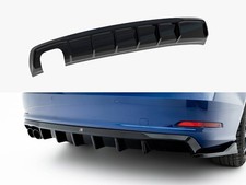 Maxton Design Rear Valance for Audi A3 Sedan 8V (dual exhaust tips on one side)