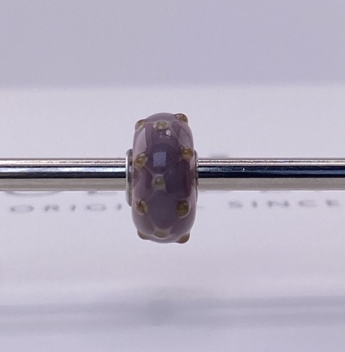 Trollbeads unique purple - trollbeads, gold