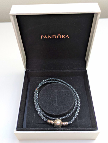 Pandora black braided - pandora,