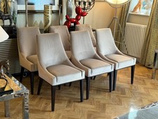 Ex Showhome The Sofa & Chair Company Juliette set of 6 dining chairs rrp £8,642