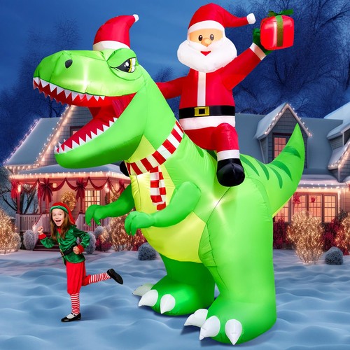 8ft christmas inflatable santa - 8ft,