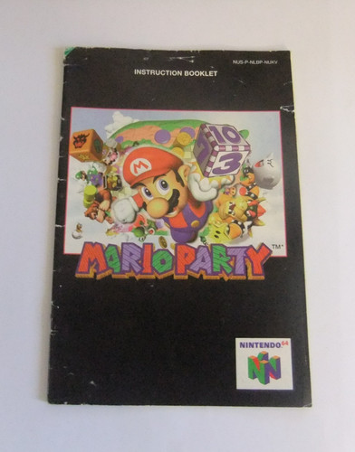 Mario party nintendo - mario, 64