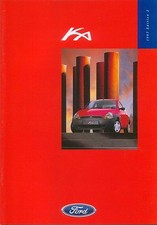 Ford Ka Ka 2 Ka 3 1997-98 Original UK Sales Brochure Pub. No. FA 1269/4