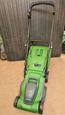 Electric Corded Lawn Mower PowerBase MEB1637E 1600w 37cm Used Unboxed*Split Foam