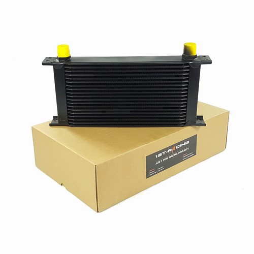Black row oil cooler - oil,