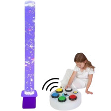 120cm Tube with White Base