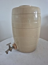 Vintage Pearson's of Chesterfield Pottery Stoneware Drinks Barrel with Tap 11"