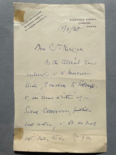 Beatrice webb signed letter - webb,,